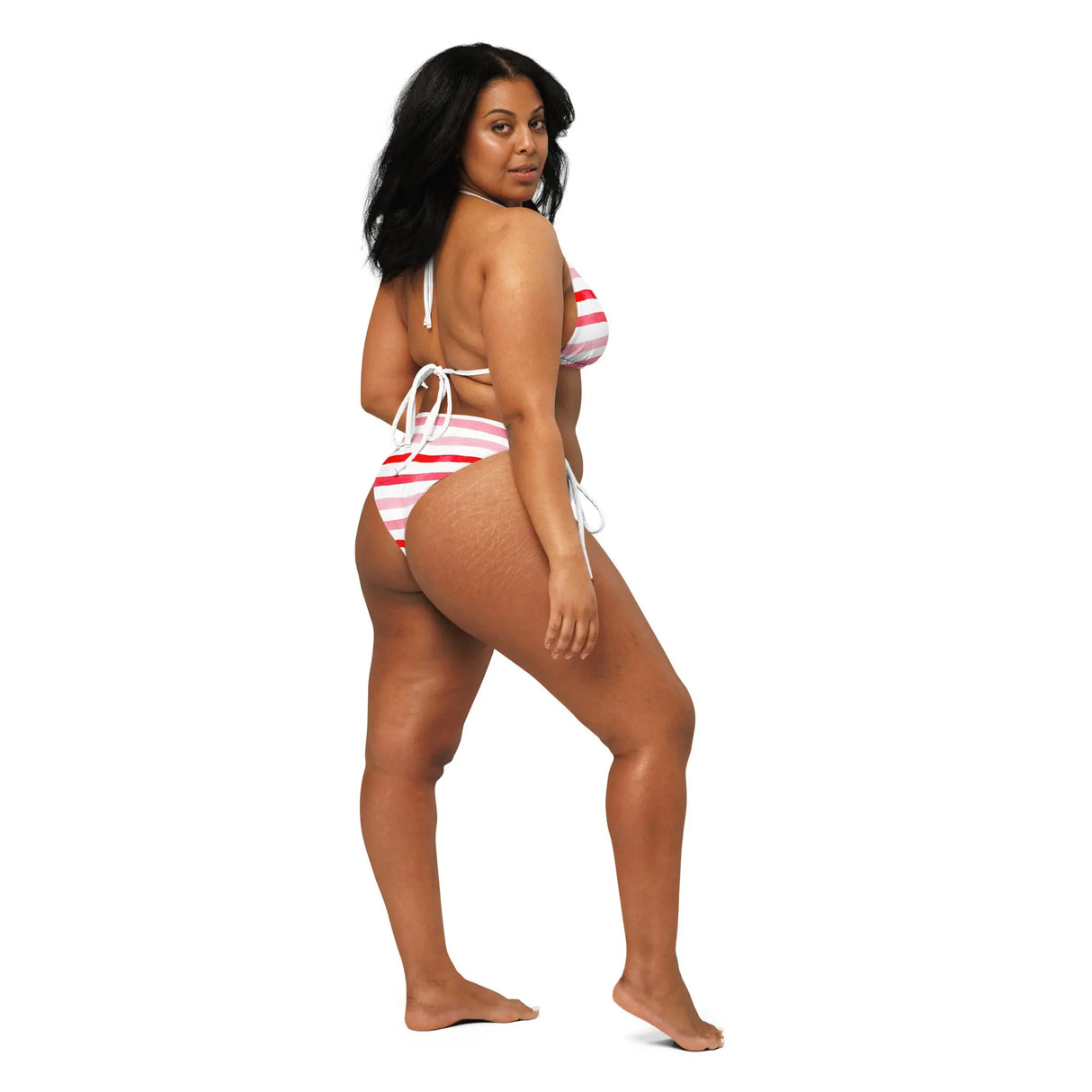 All-over print recycled string bikini | Dockhead | |