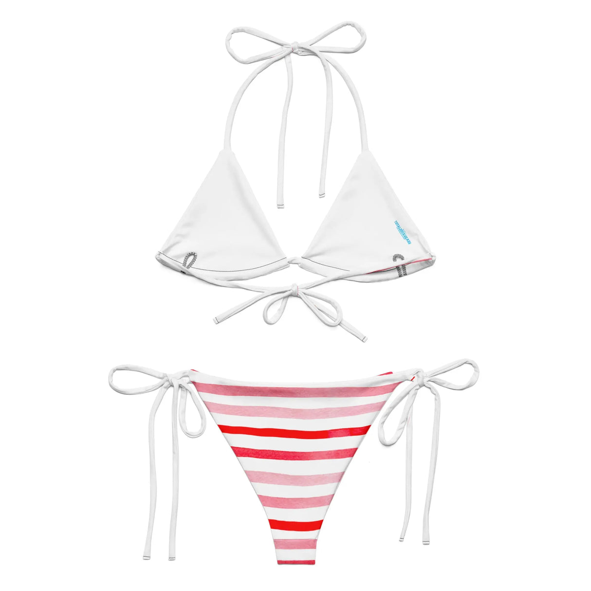 All-over print recycled string bikini | Dockhead | |