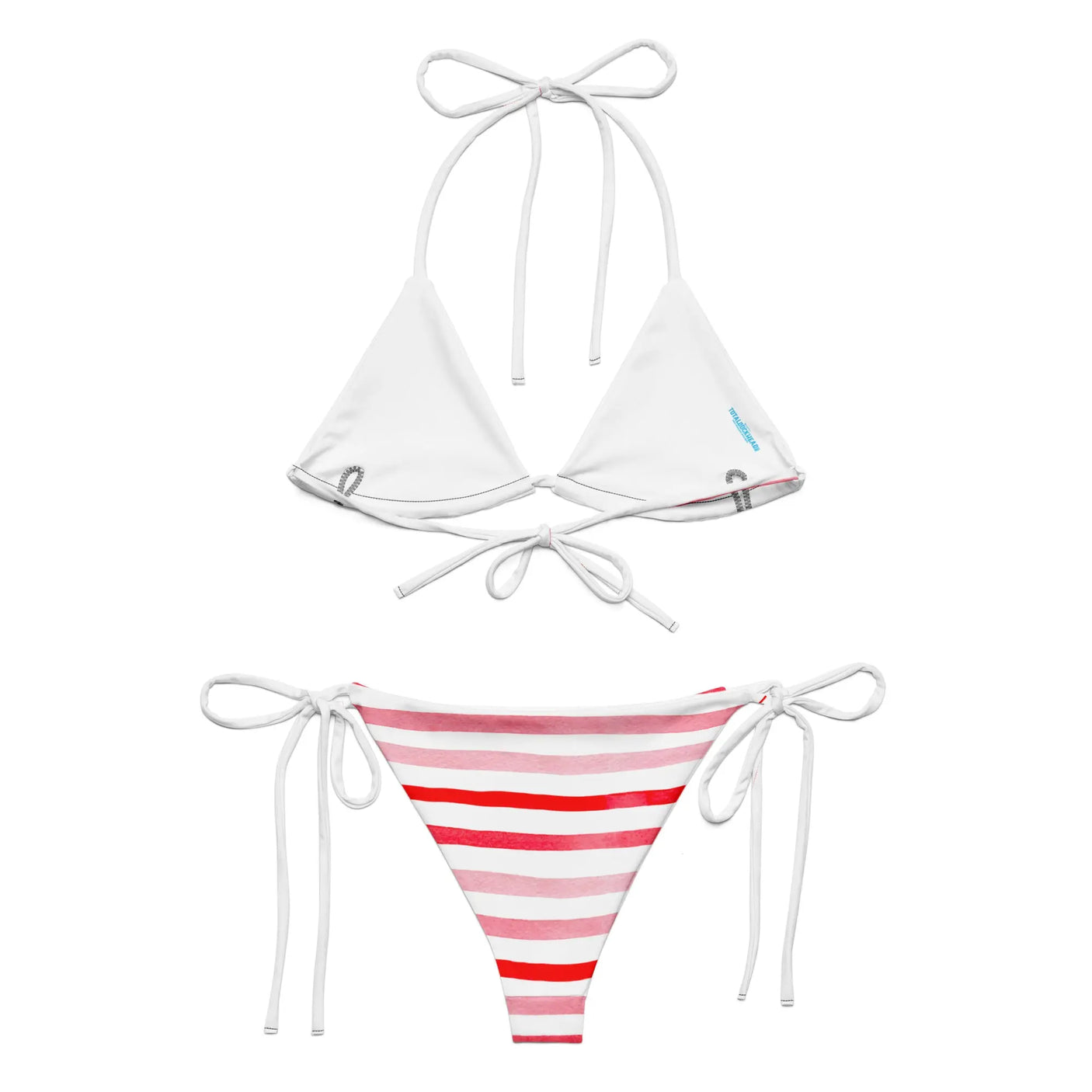 All-over print recycled string bikini | Dockhead | |