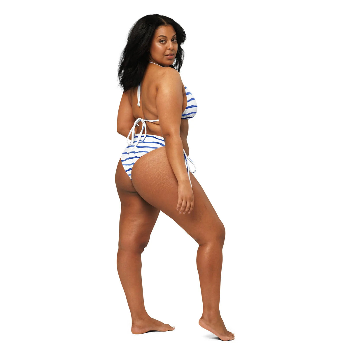 All-over print recycled string bikini | Dockhead | |