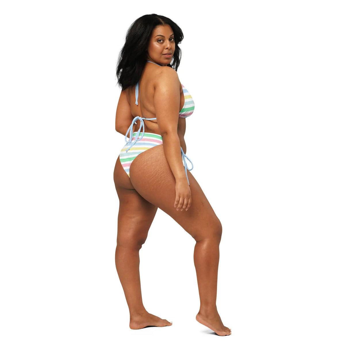 All-over print recycled string bikini | Dockhead | |