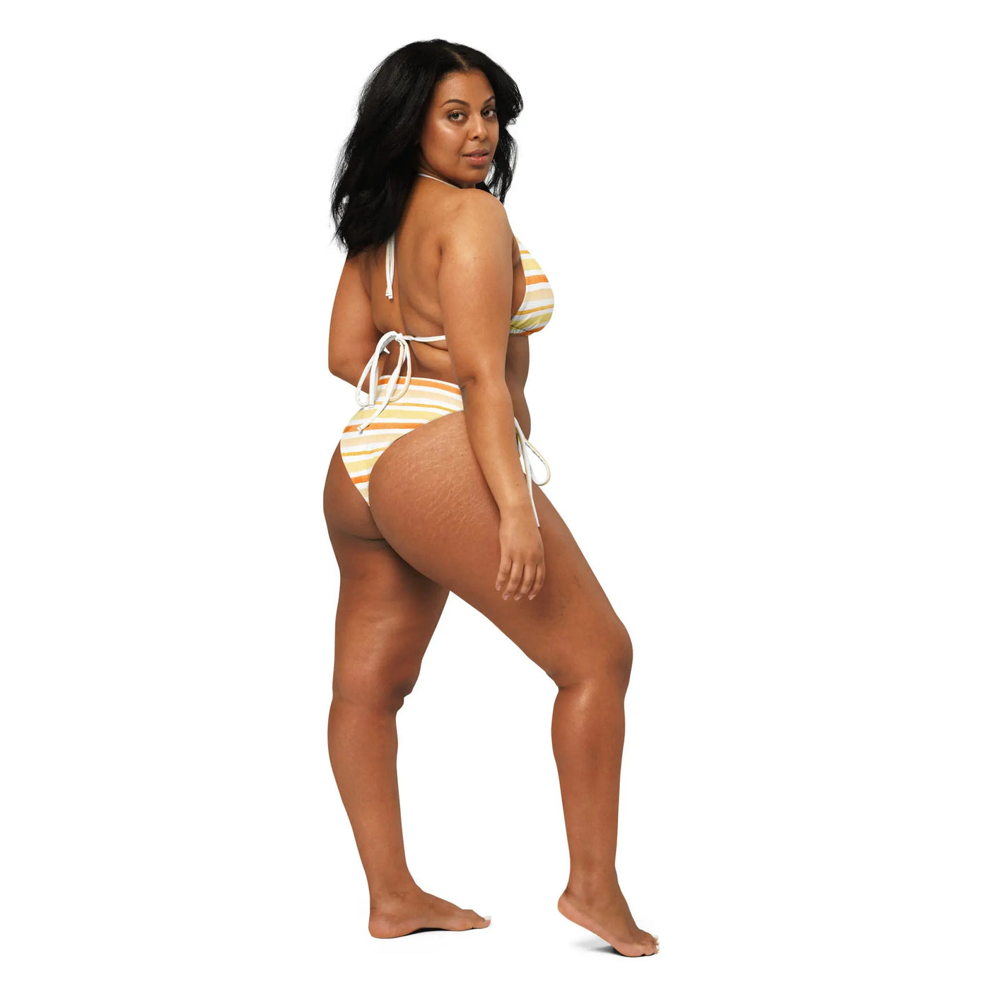 All-over print recycled string bikini | Dockhead | |