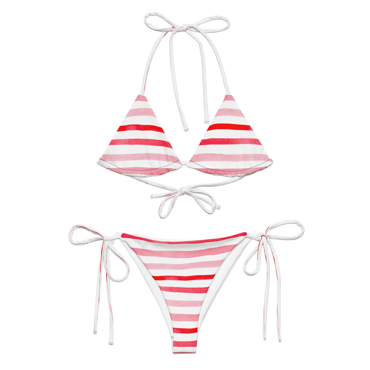 All-over print recycled string bikini | Dockhead | | 6XL