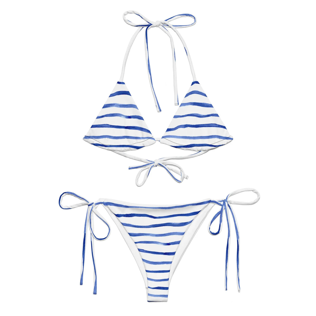 All-over print recycled string bikini | Dockhead | | 6XL