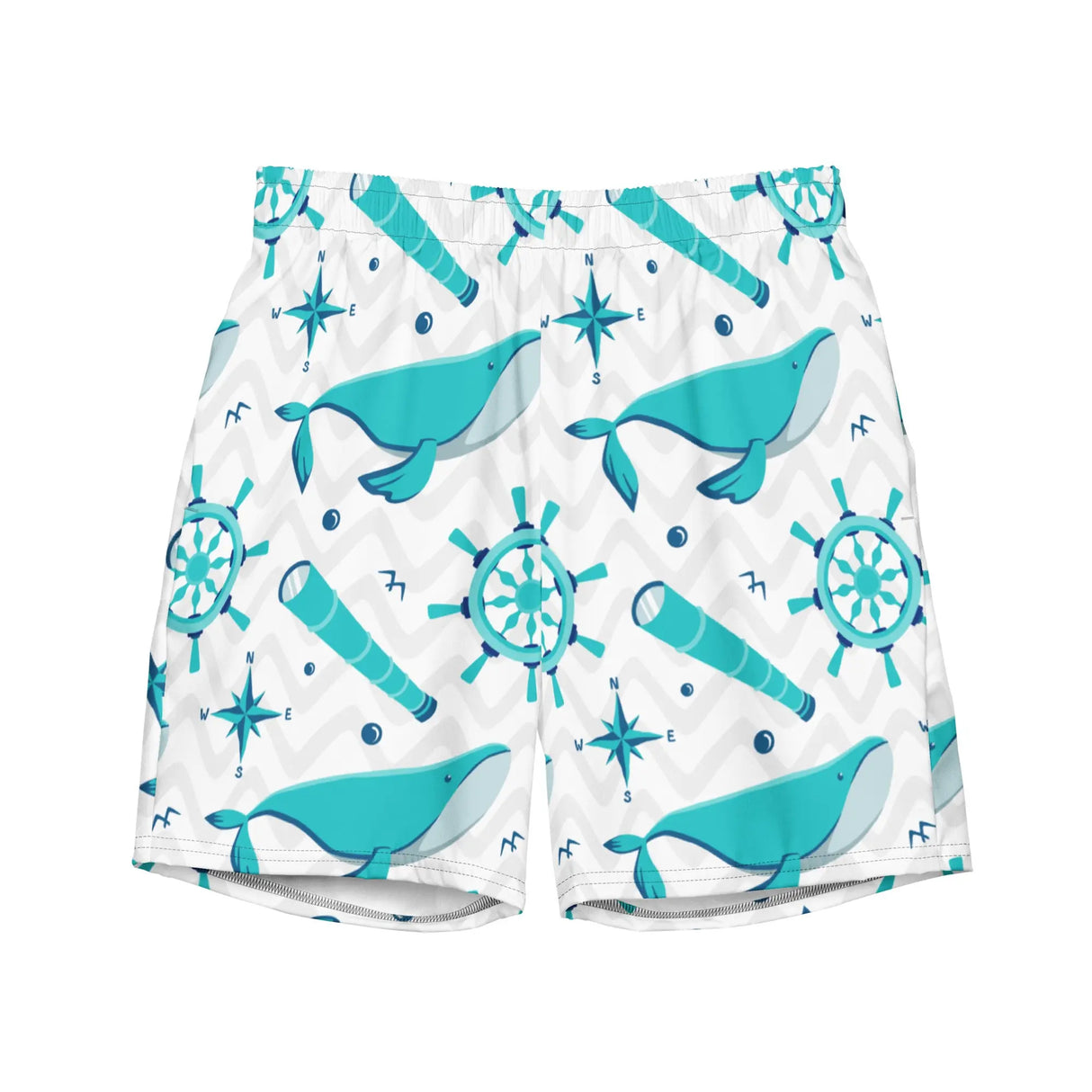 Whale Watcher Men's Swim Trunks - Dockhead