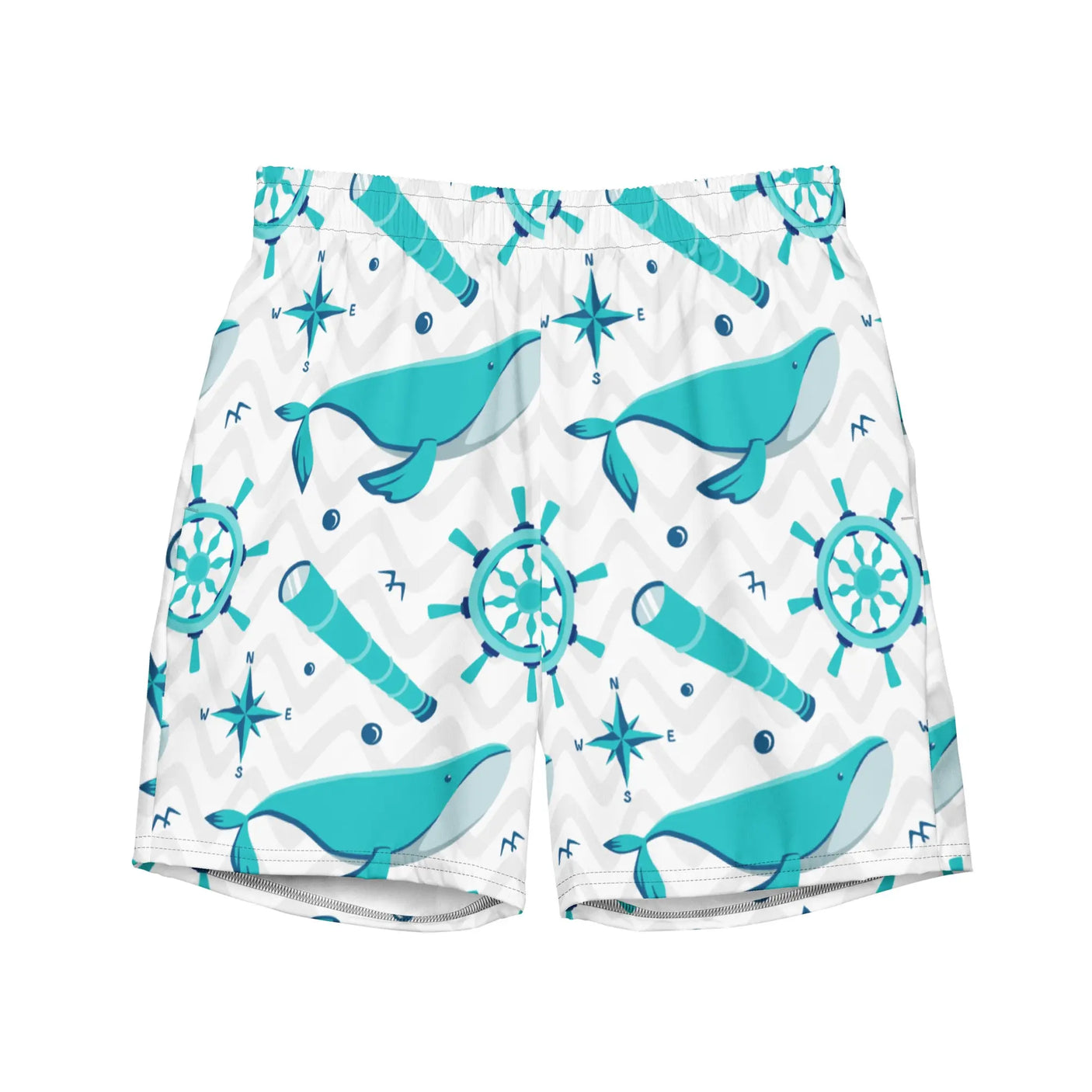 Whale Watcher Men's Swim Trunks - Dockhead