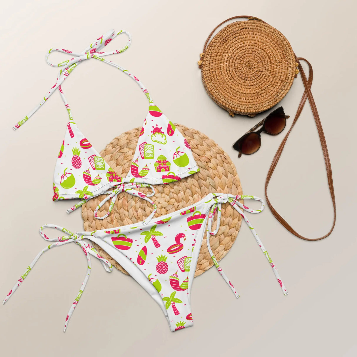Summer Fun Recycled String Bikini - Dockhead