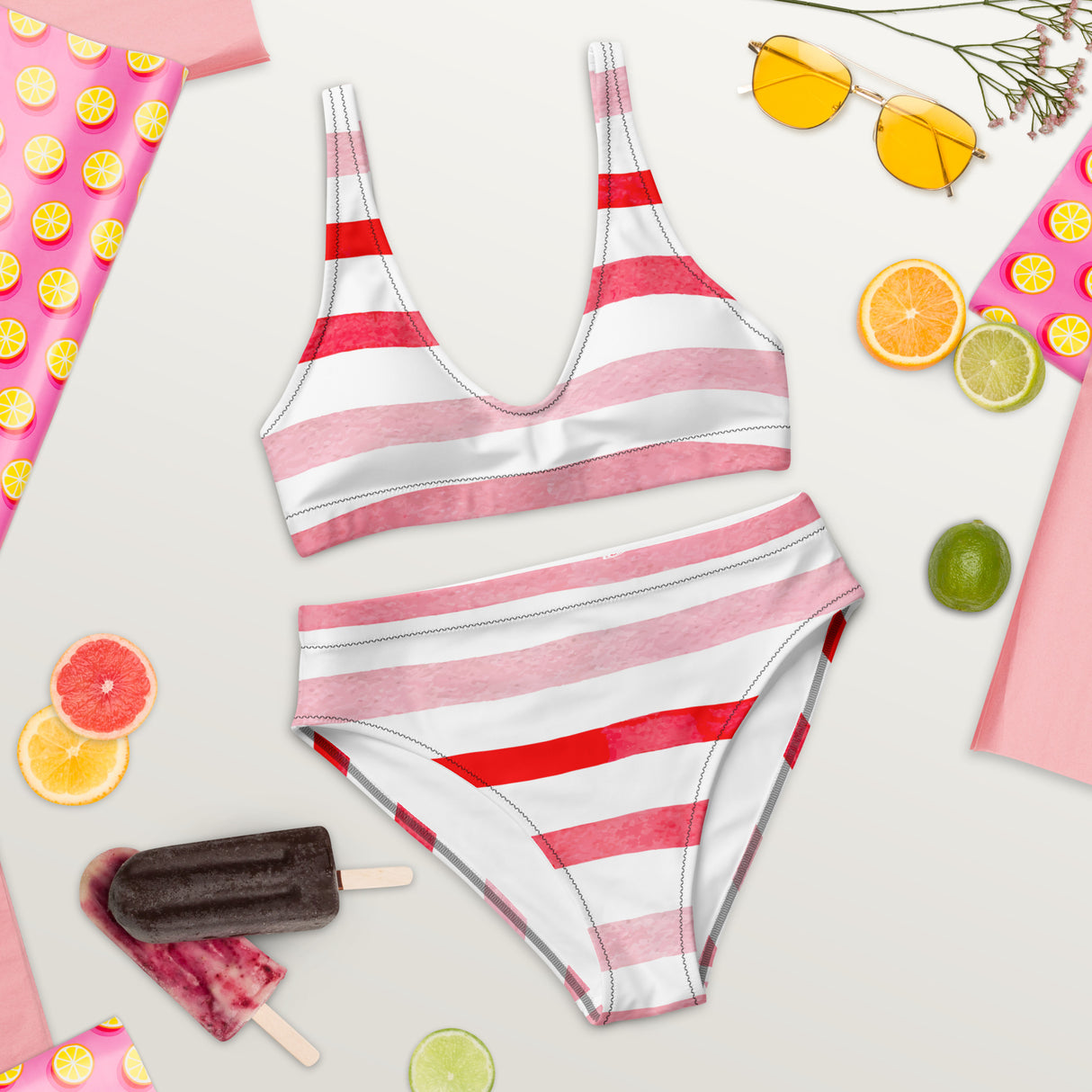 Recycled high-waisted bikini | Dockhead | |