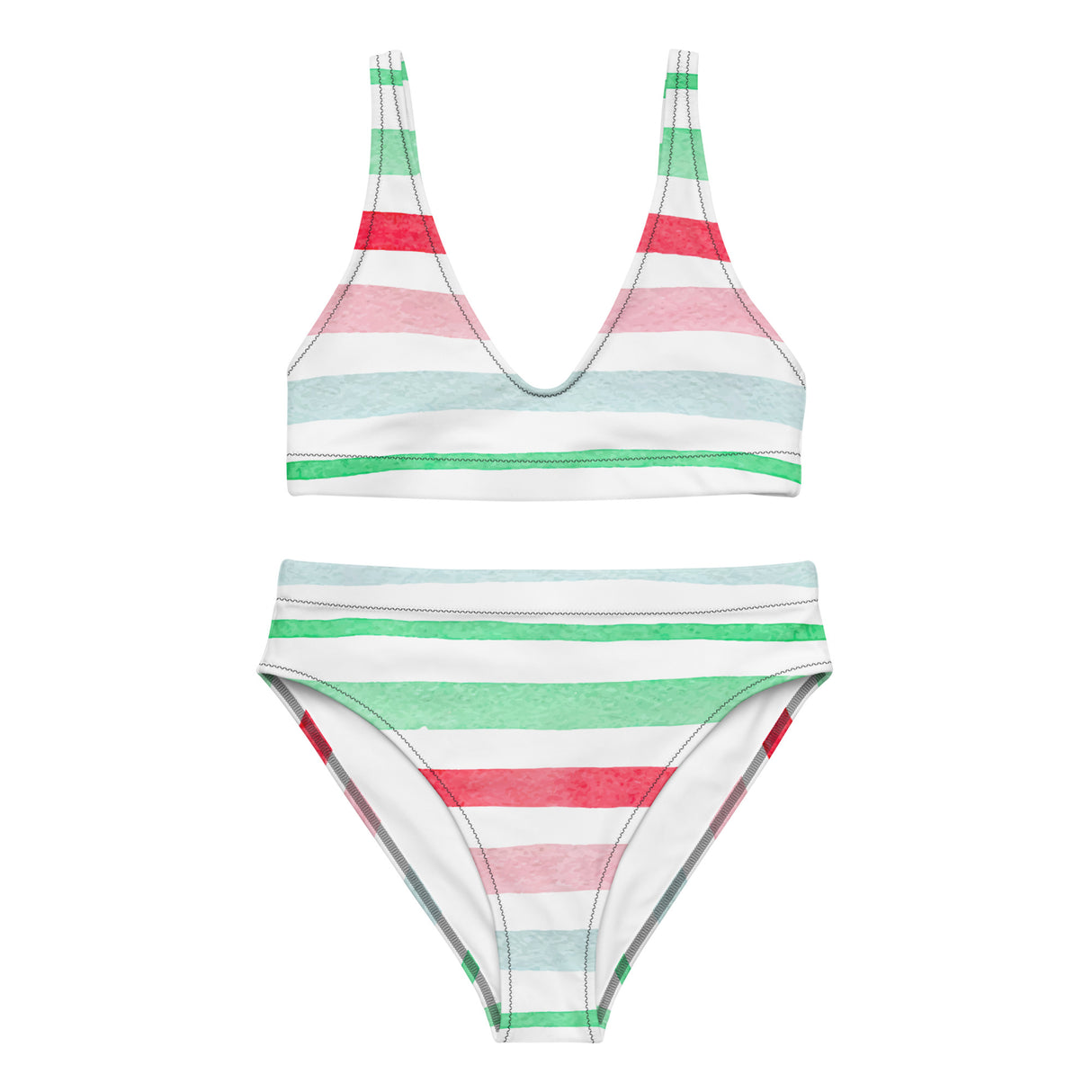 Recycled high-waisted bikini | Dockhead | | 3XL