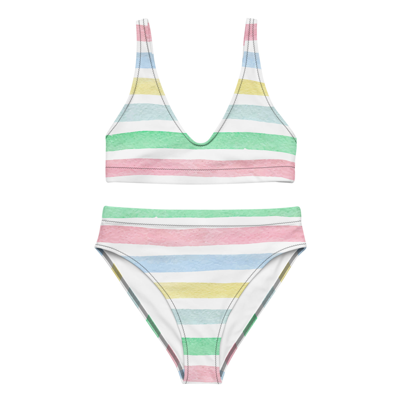 Recycled high-waisted bikini | Dockhead | | 3XL