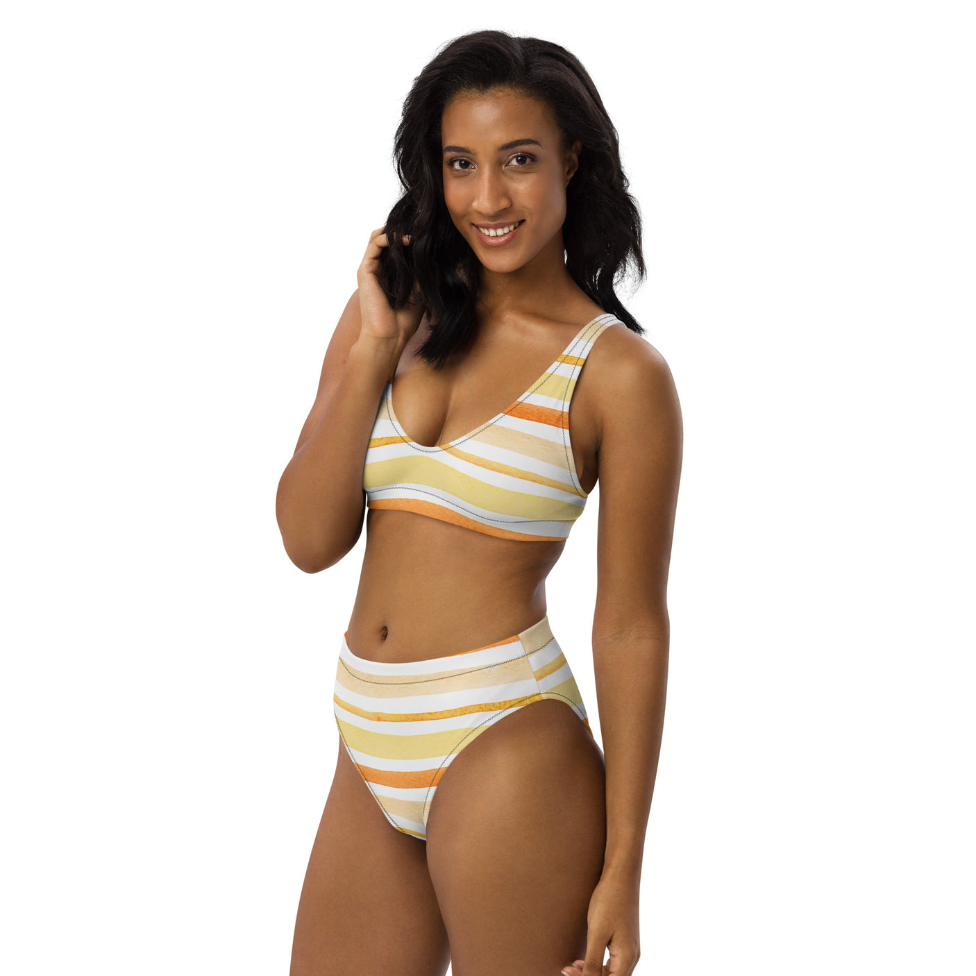 Recycled high-waisted bikini | Dockhead | |