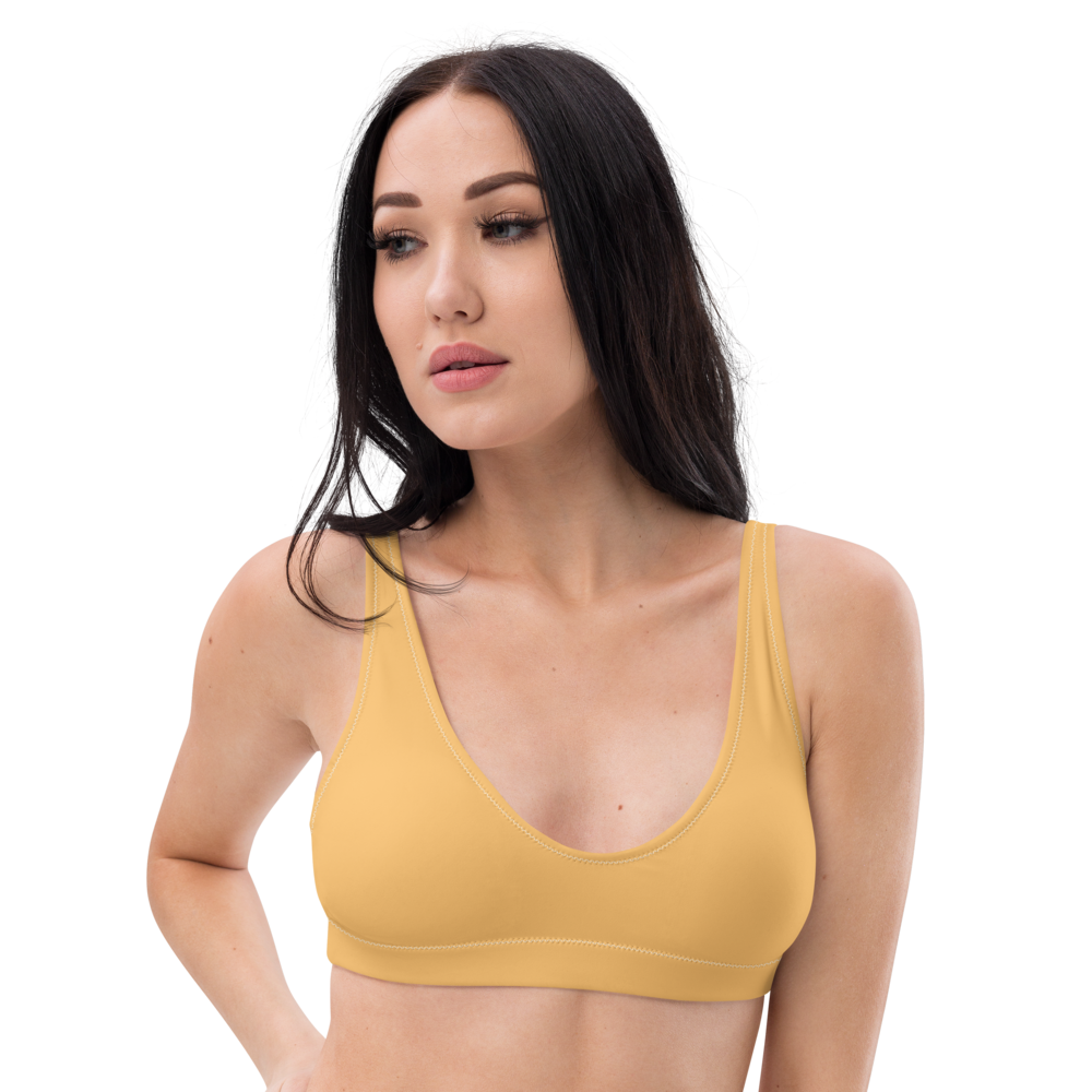 Recycled padded bikini top | Dockhead | |
