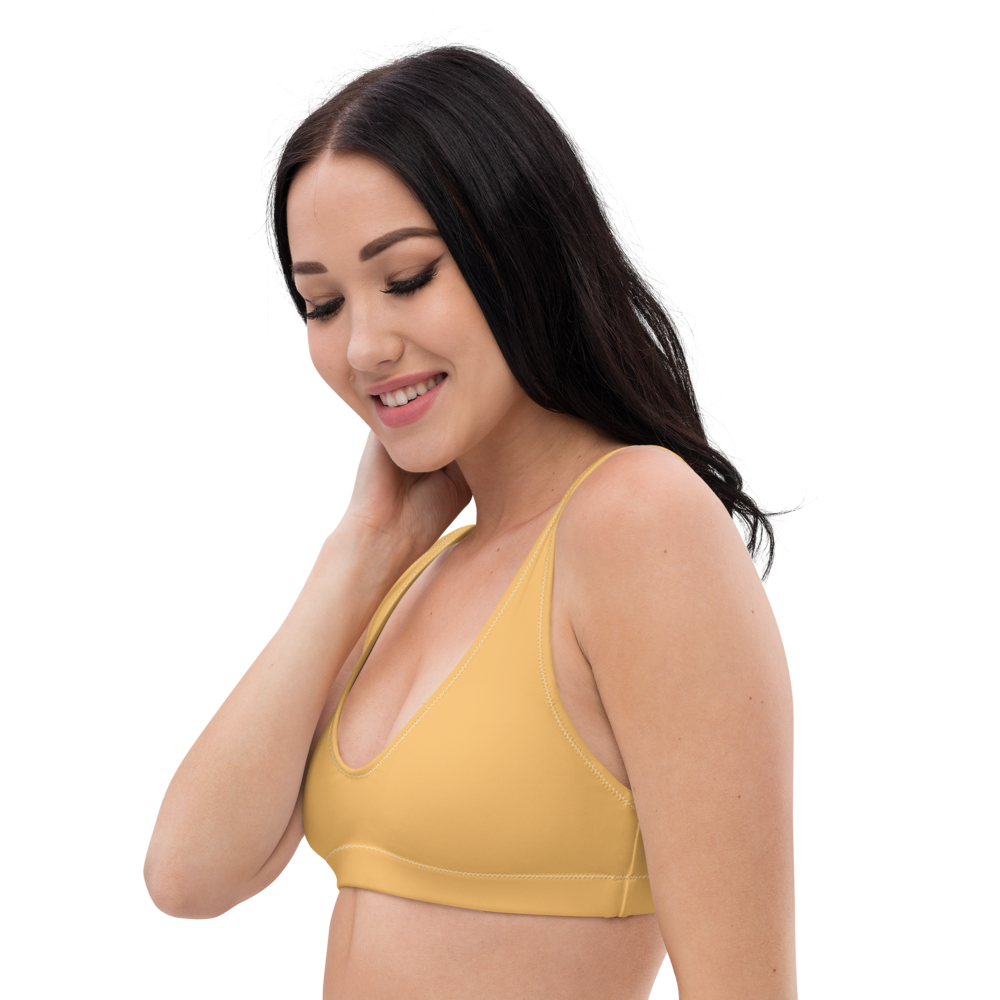 Recycled padded bikini top | Dockhead | |
