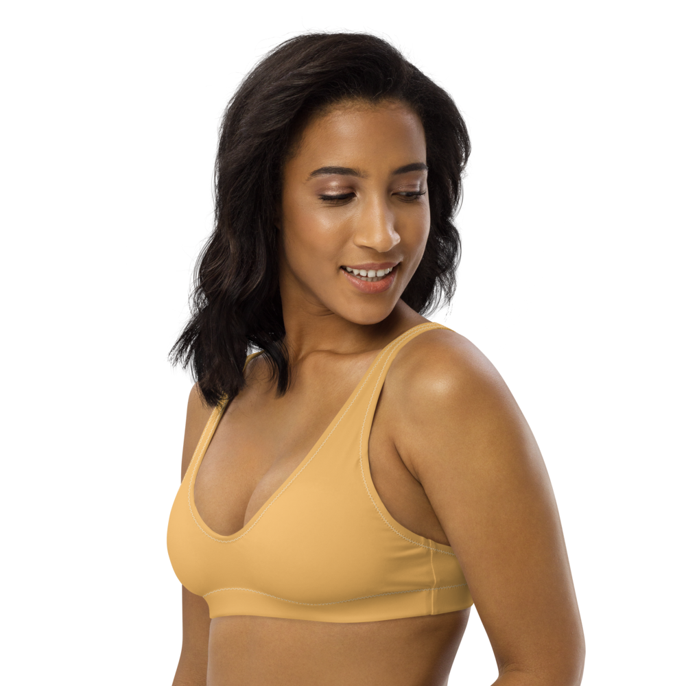 Recycled padded bikini top | Dockhead | |