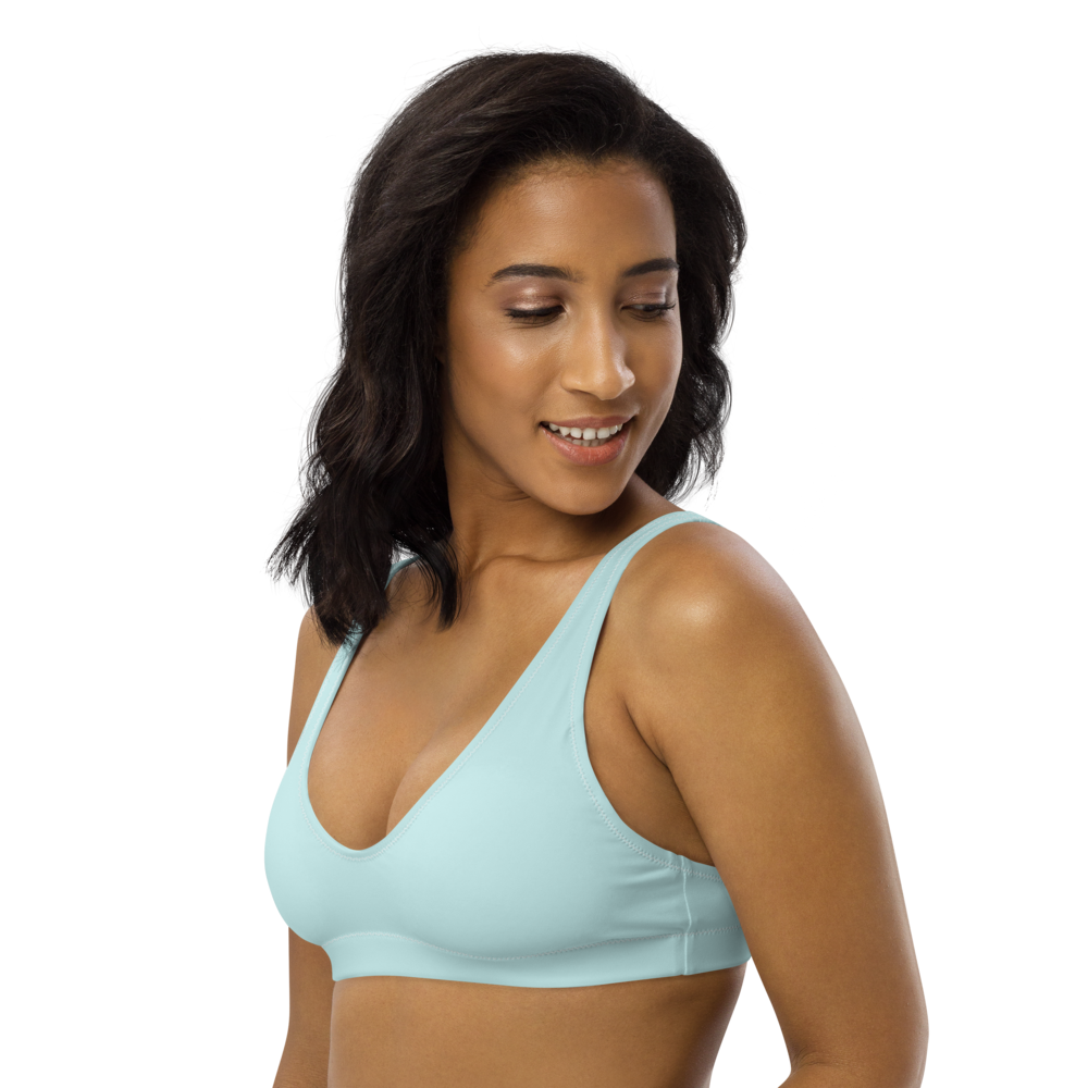 Recycled padded bikini top | Dockhead | |