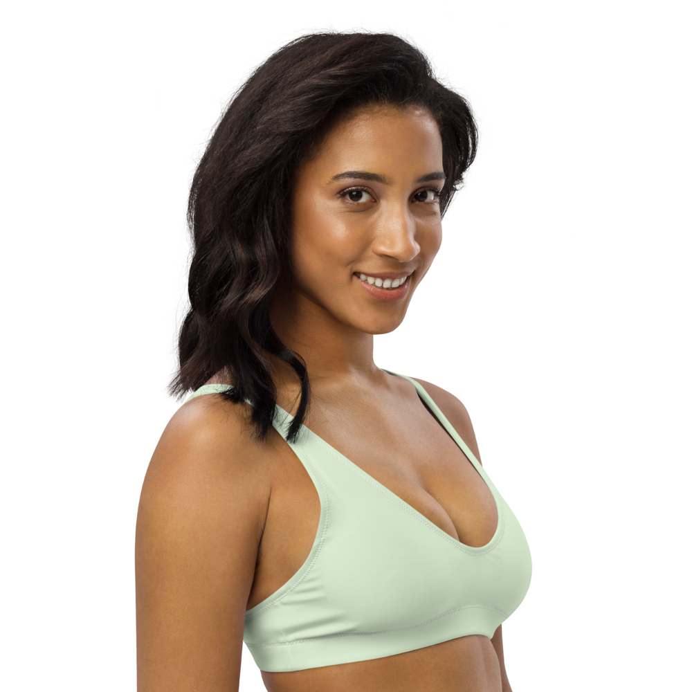Recycled padded bikini top | Dockhead | |