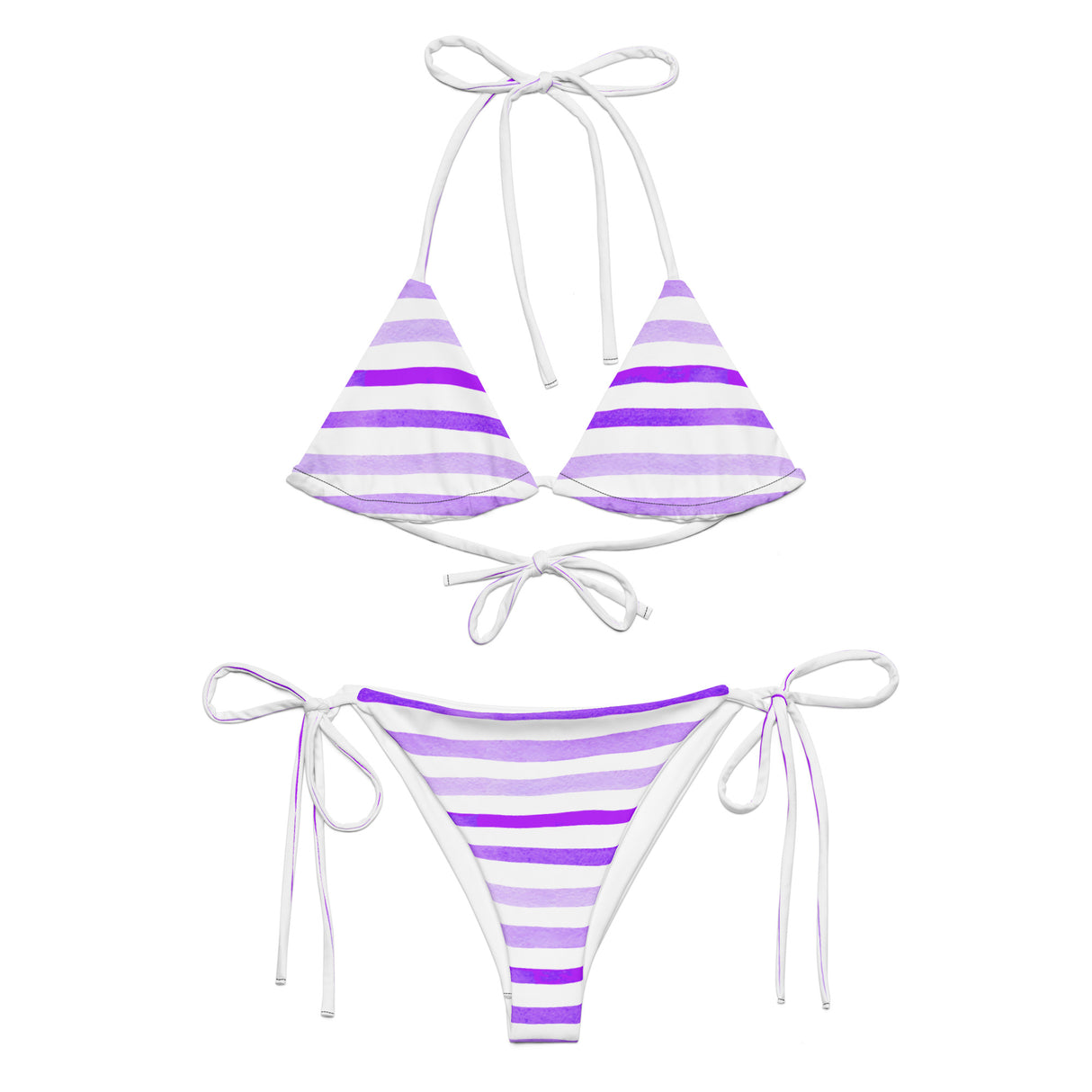 All-over print recycled string bikini | Dockhead | | 6XL