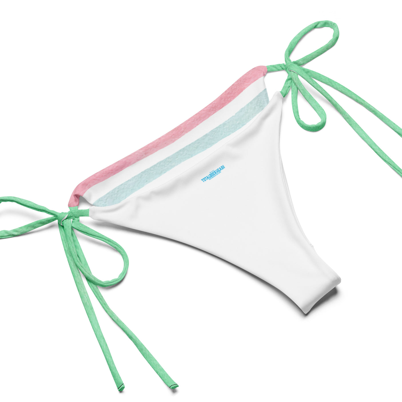 All-over print recycled string bikini | Dockhead | |
