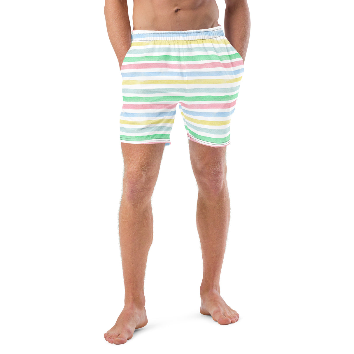 All-Over Print Recycled Swim Trunks | Dockhead | |