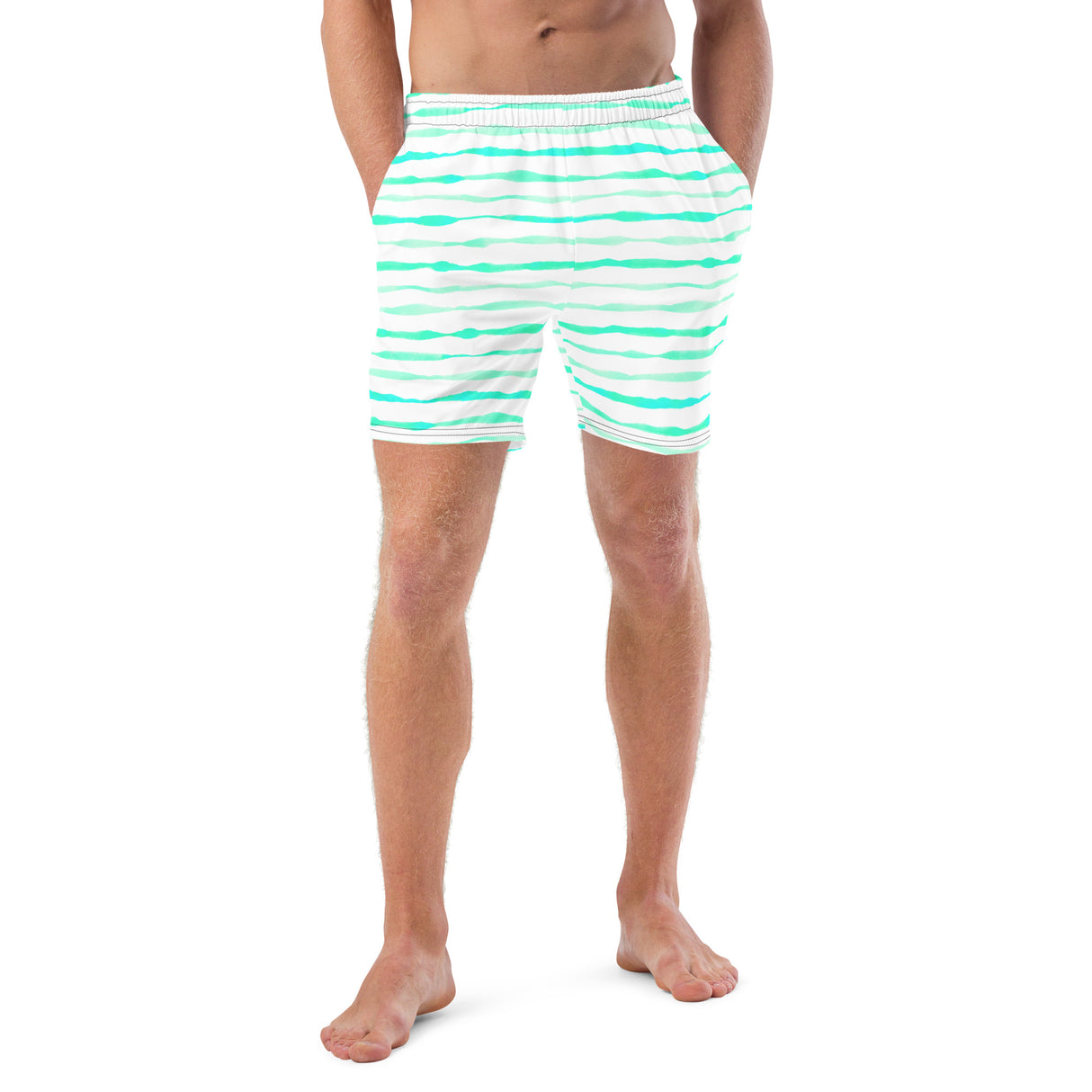 All-Over Print Recycled Swim Trunks | Dockhead | |