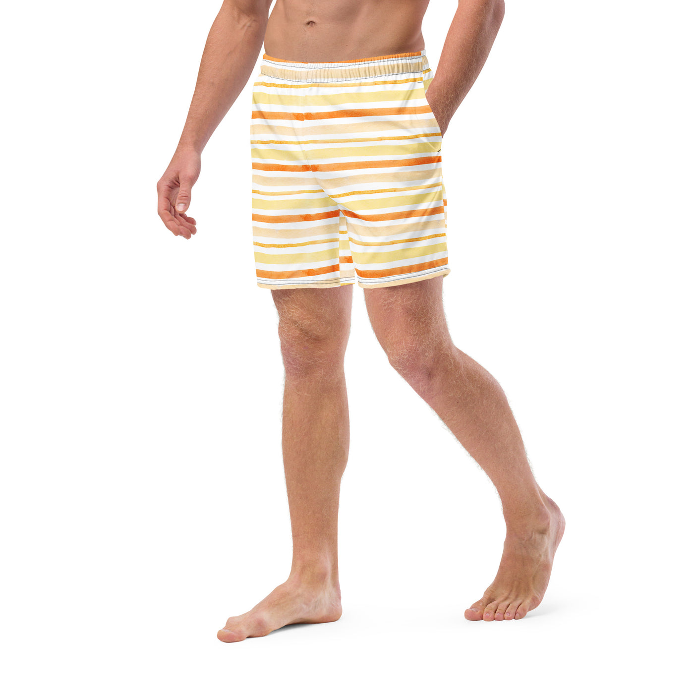 All-Over Print Recycled Swim Trunks | Dockhead | |