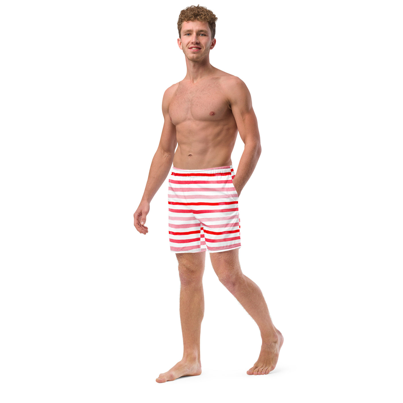 All-Over Print Recycled Swim Trunks | Dockhead | |