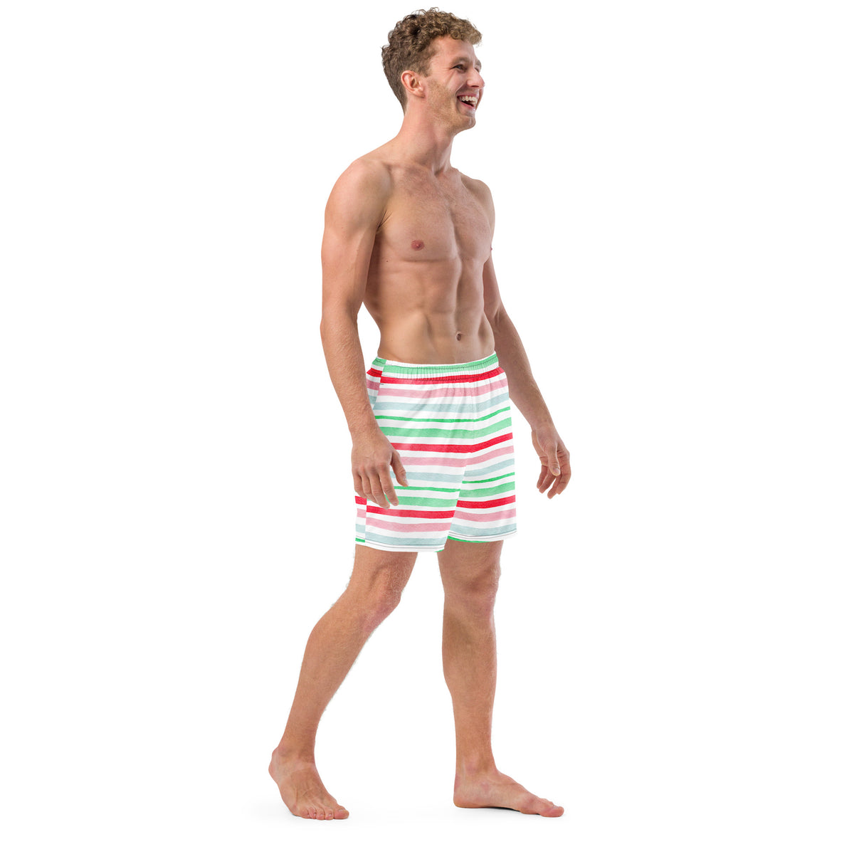 All-Over Print Recycled Swim Trunks | Dockhead | |