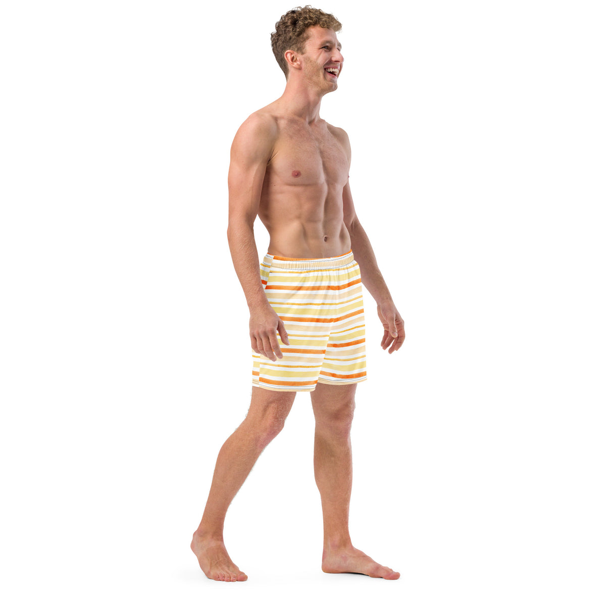 All-Over Print Recycled Swim Trunks | Dockhead | |