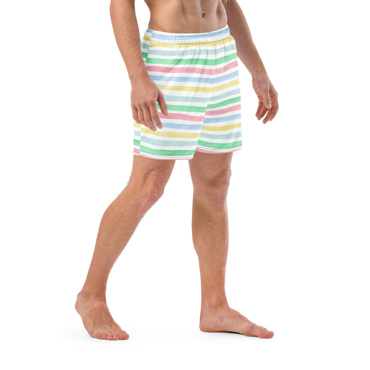 All-Over Print Recycled Swim Trunks | Dockhead | |