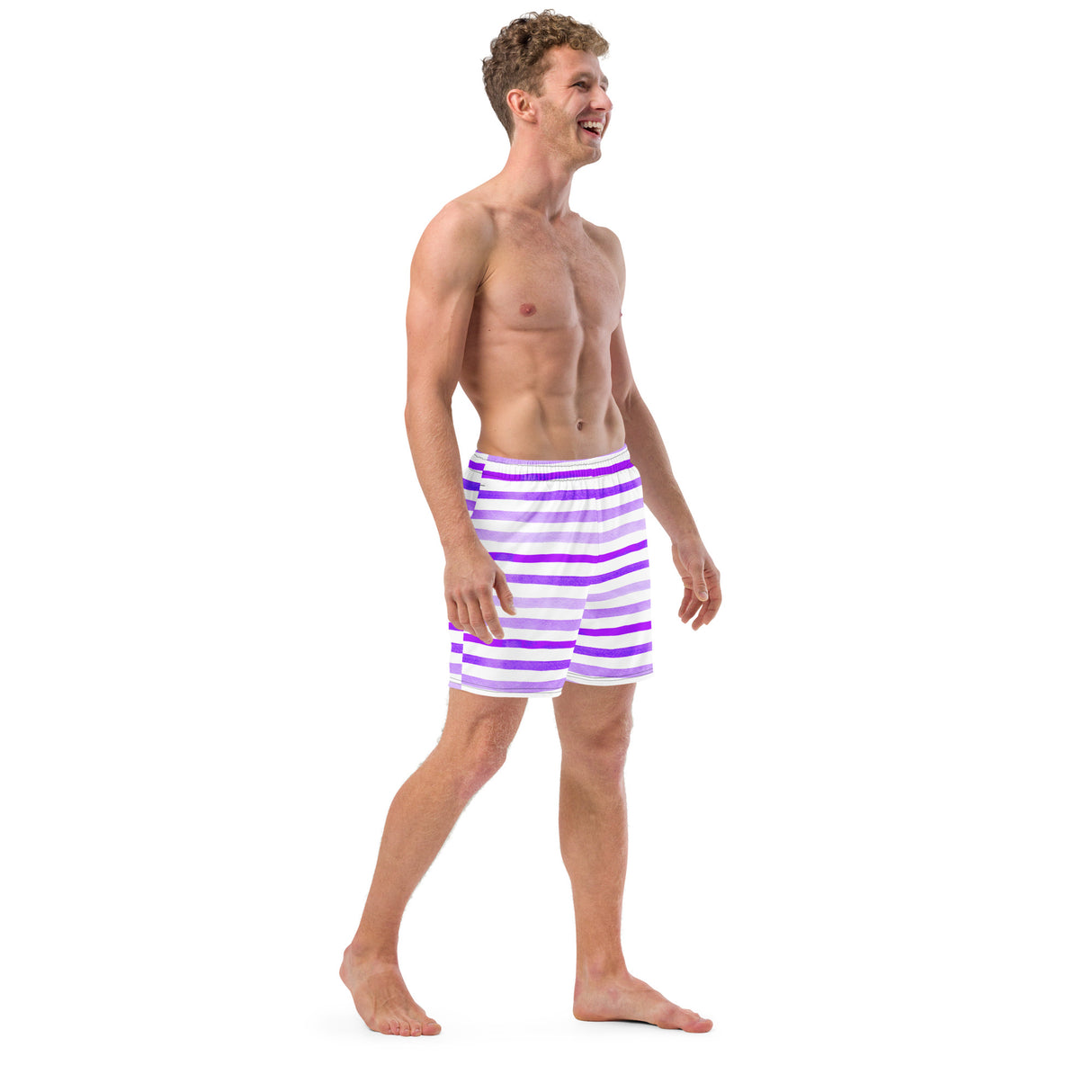 All-Over Print Recycled Swim Trunks | Dockhead | |