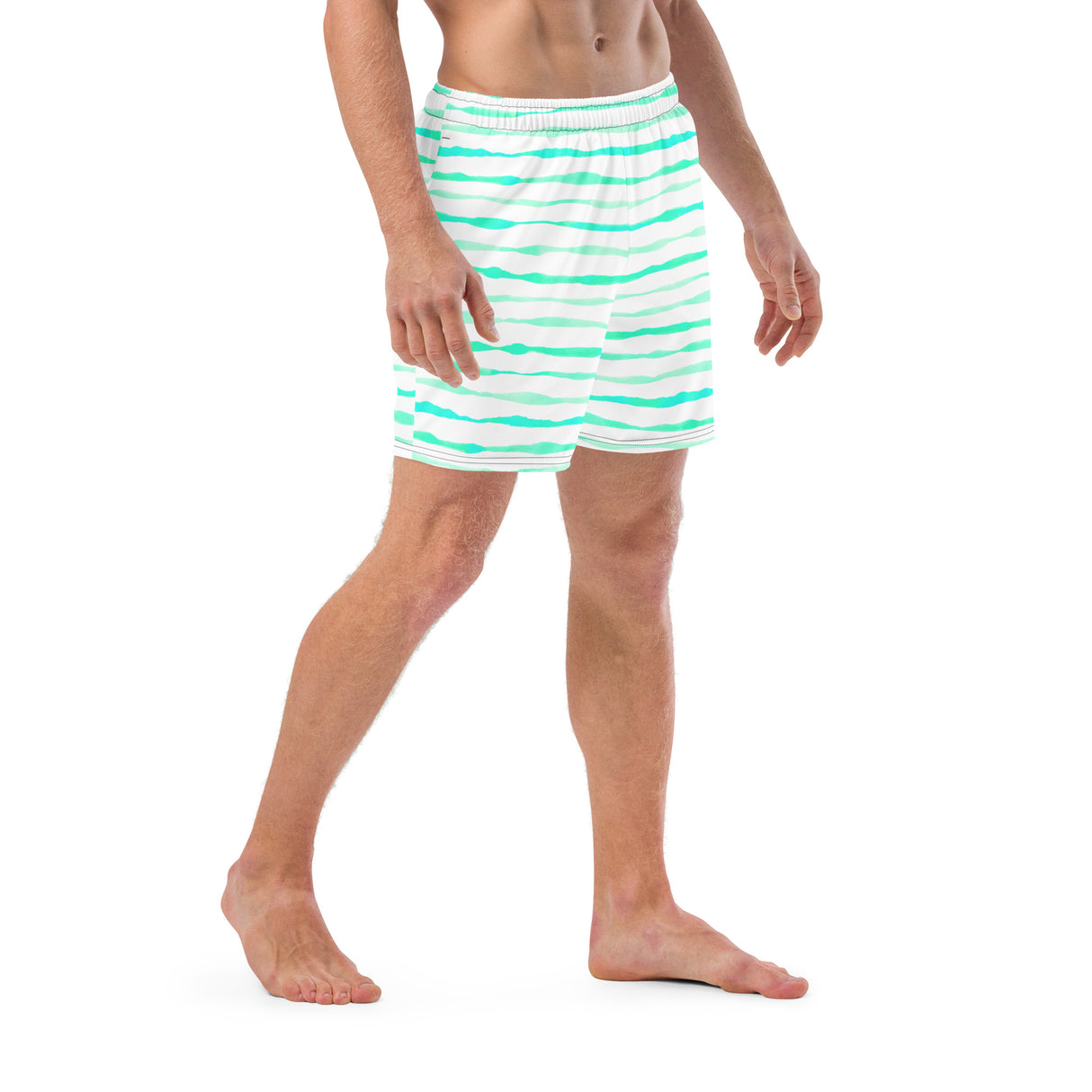 All-Over Print Recycled Swim Trunks | Dockhead | |