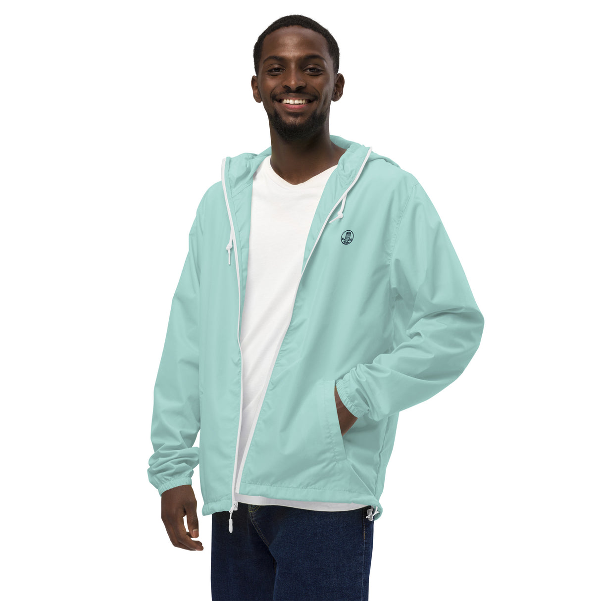 Unisex lightweight zip up windbreaker | Dockhead | |