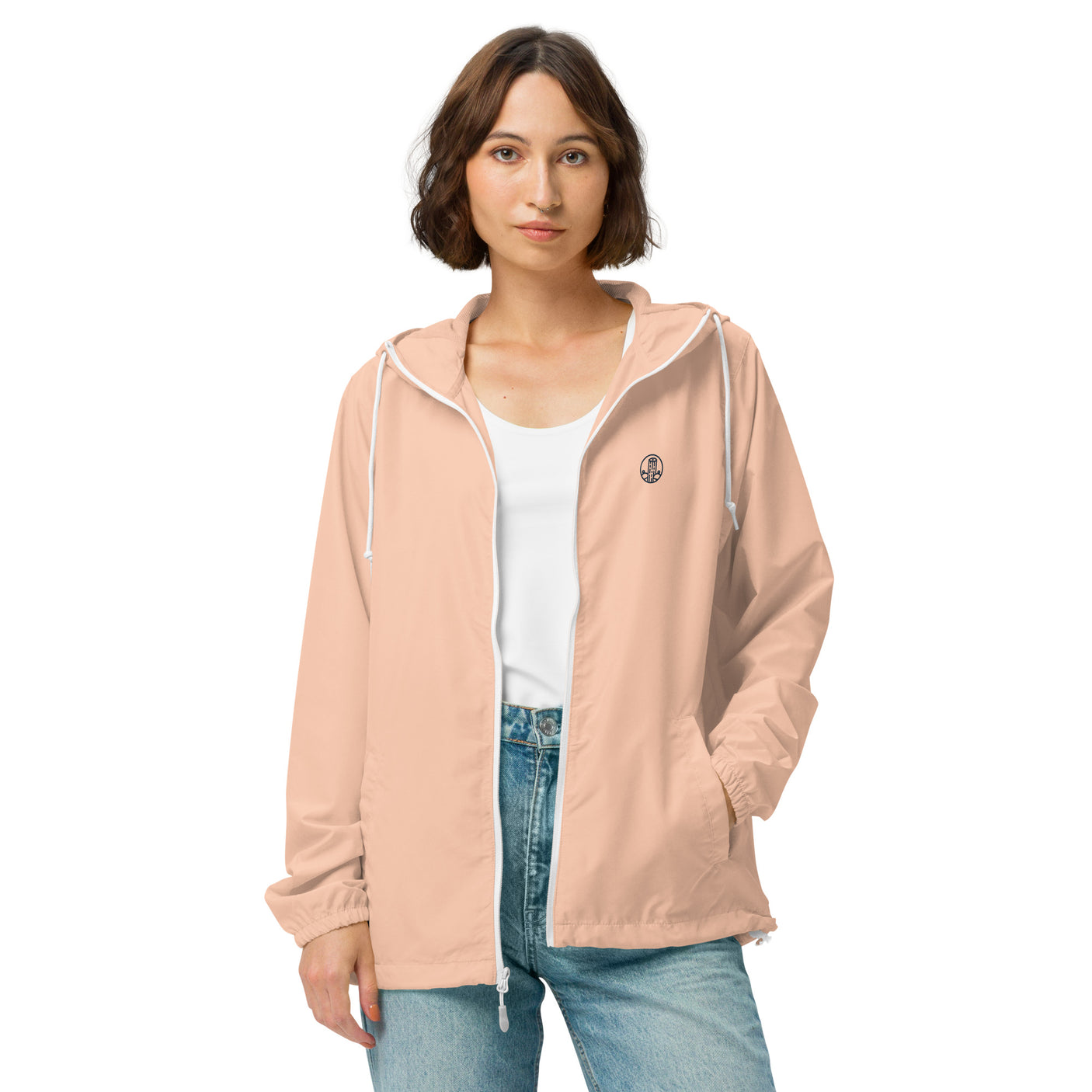 Unisex lightweight zip up windbreaker | Dockhead | |