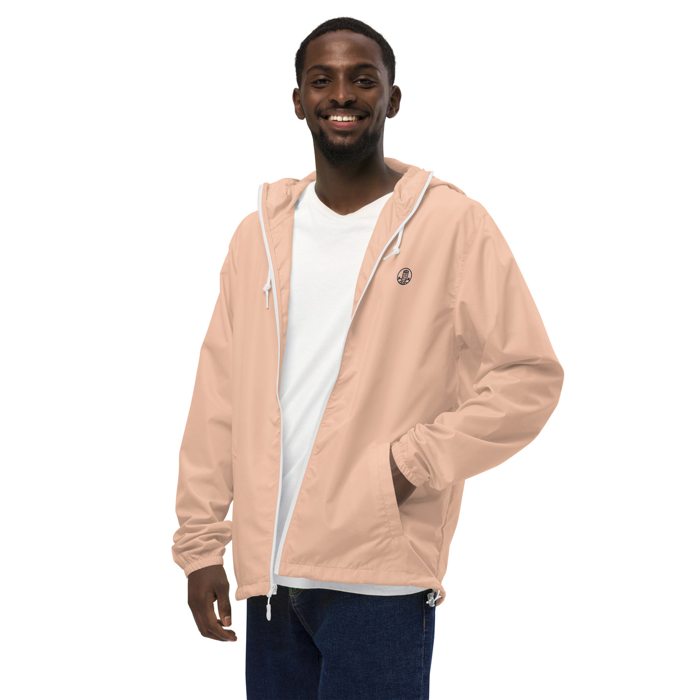 Unisex lightweight zip up windbreaker | Dockhead | |