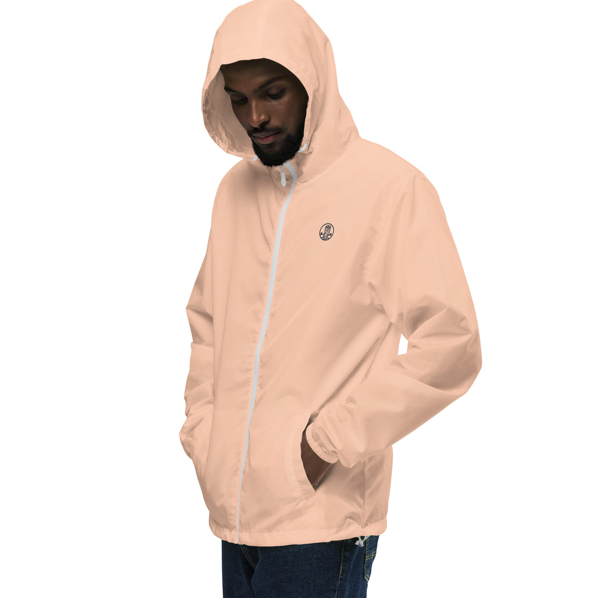 Unisex lightweight zip up windbreaker | Dockhead | |