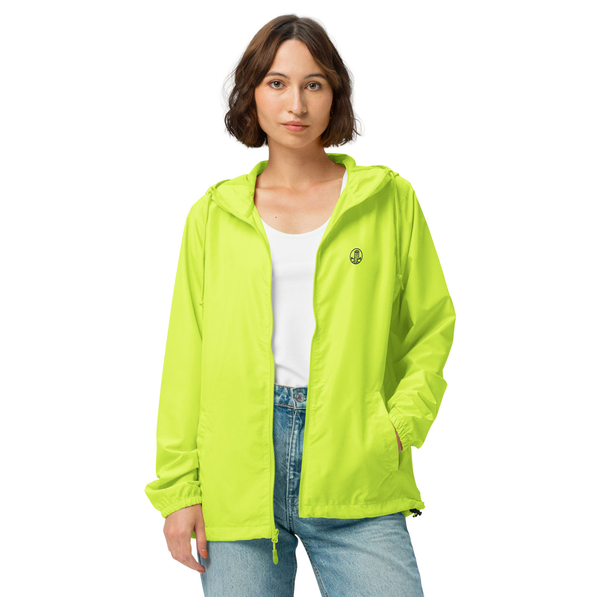 Unisex lightweight zip up windbreaker | Dockhead | |