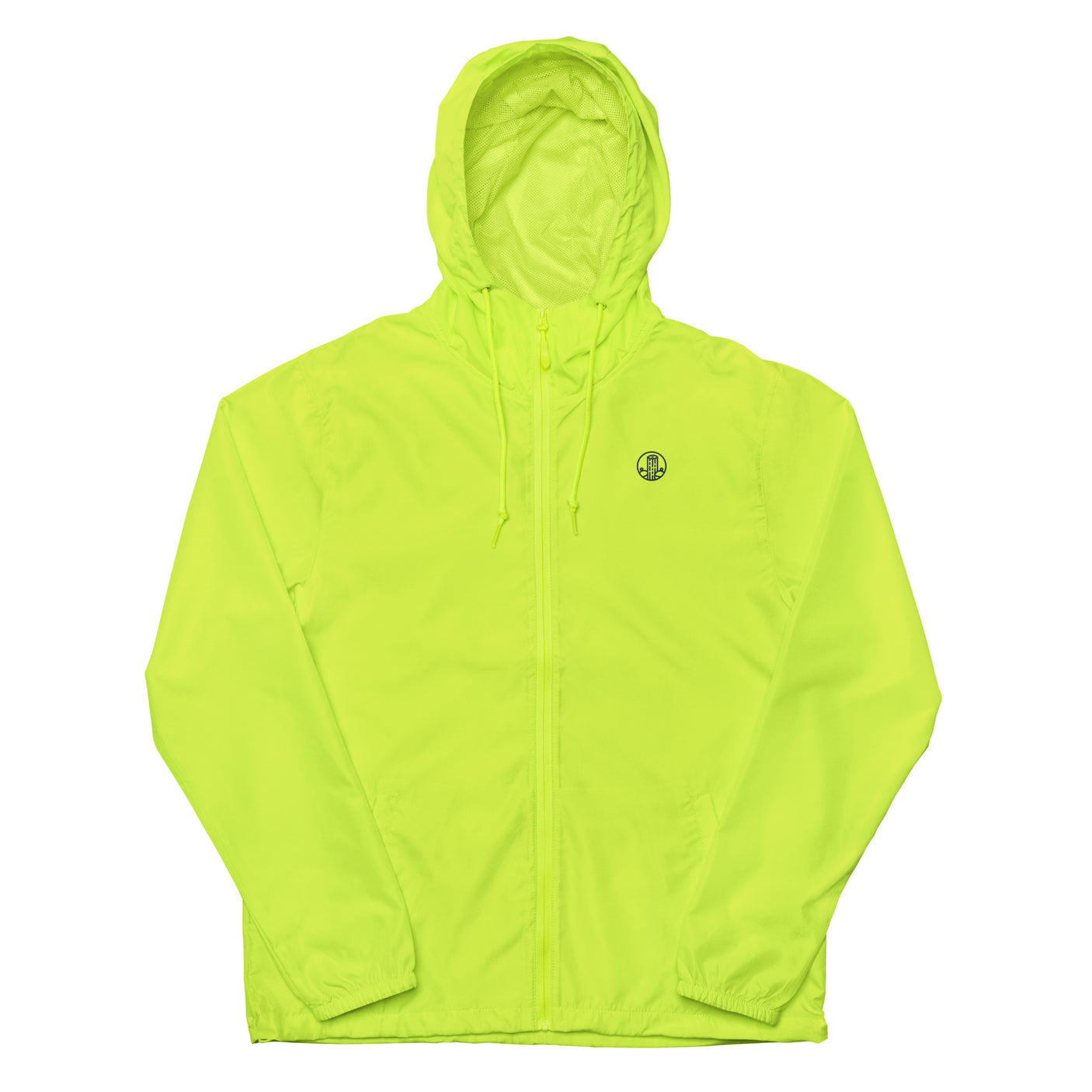 Unisex lightweight zip up windbreaker | Dockhead | | Safety-Yellow-3XL