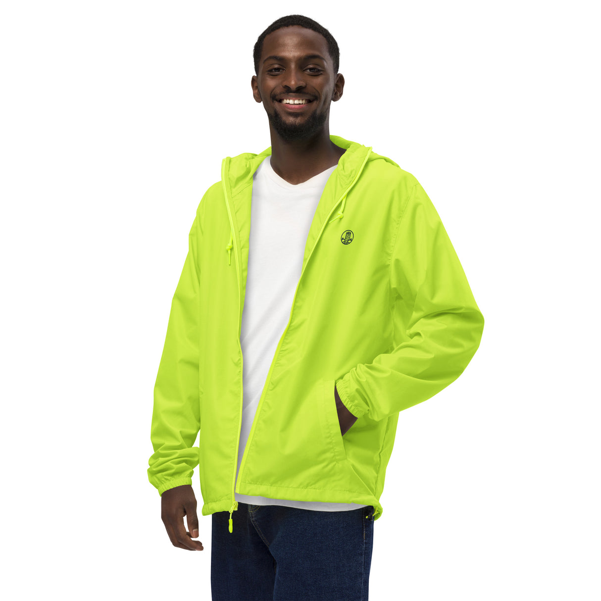 Unisex lightweight zip up windbreaker | Dockhead | |