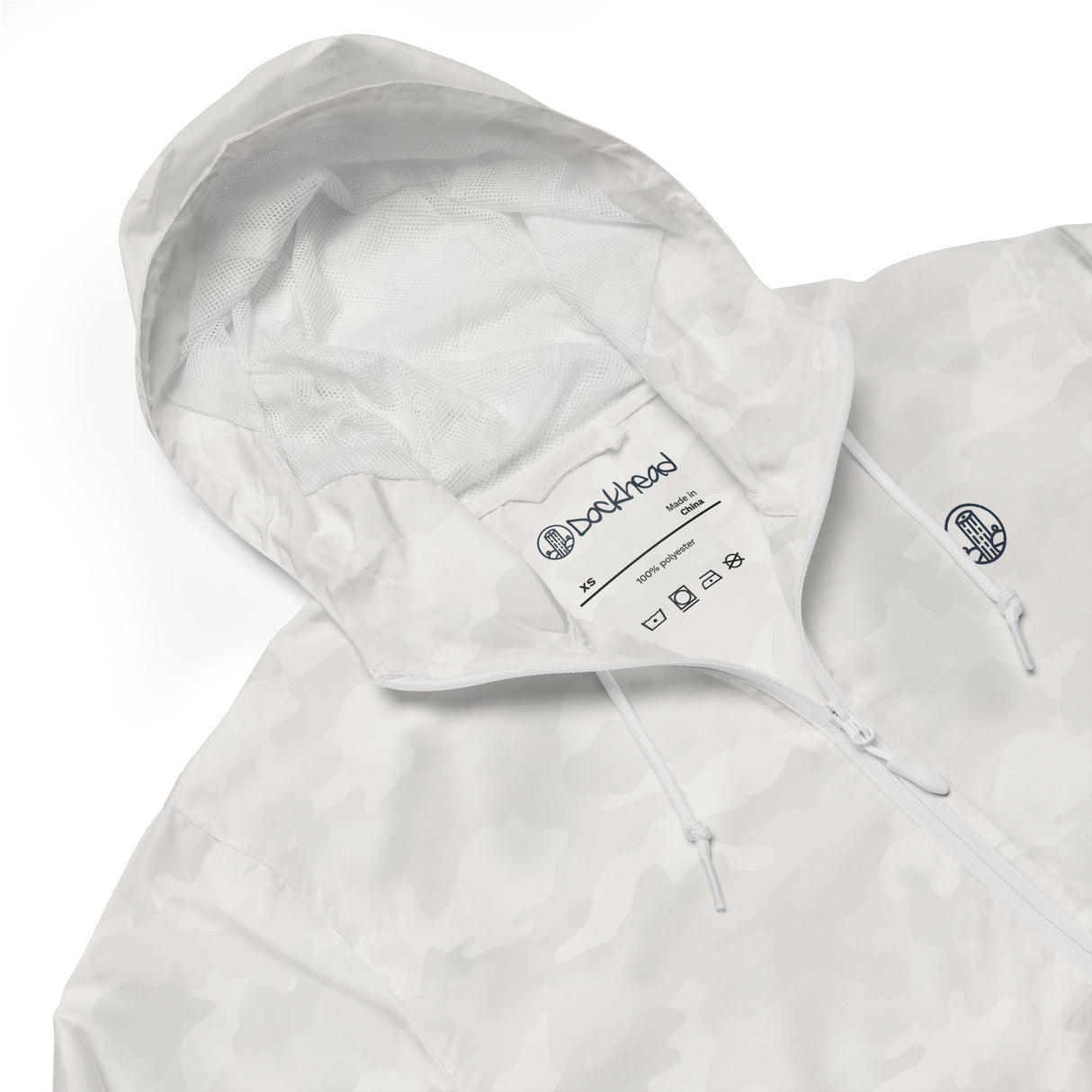 Unisex lightweight zip up windbreaker | Dockhead | |