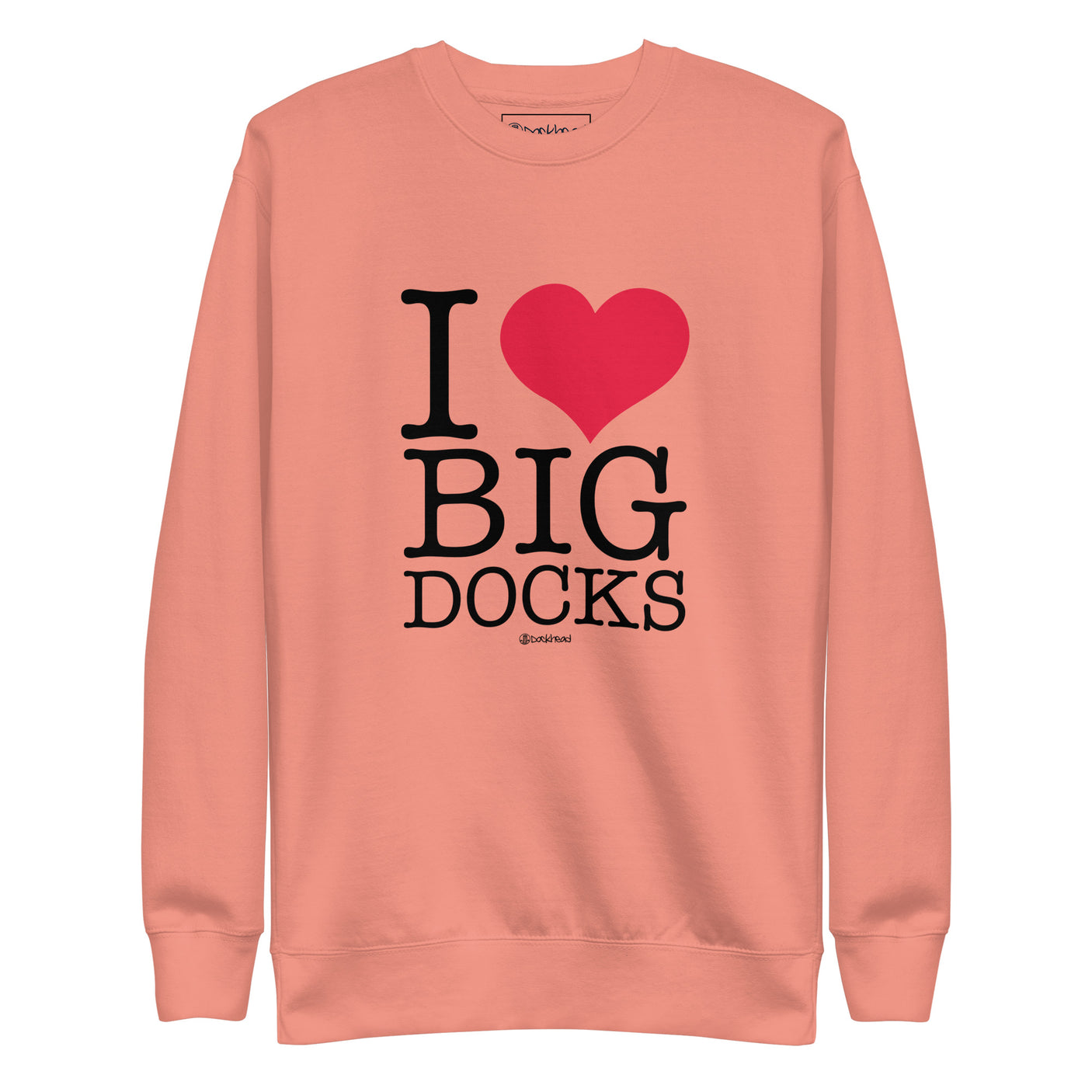 Unisex Premium Sweatshirt | Dockhead | | Dusty-Rose-3XL