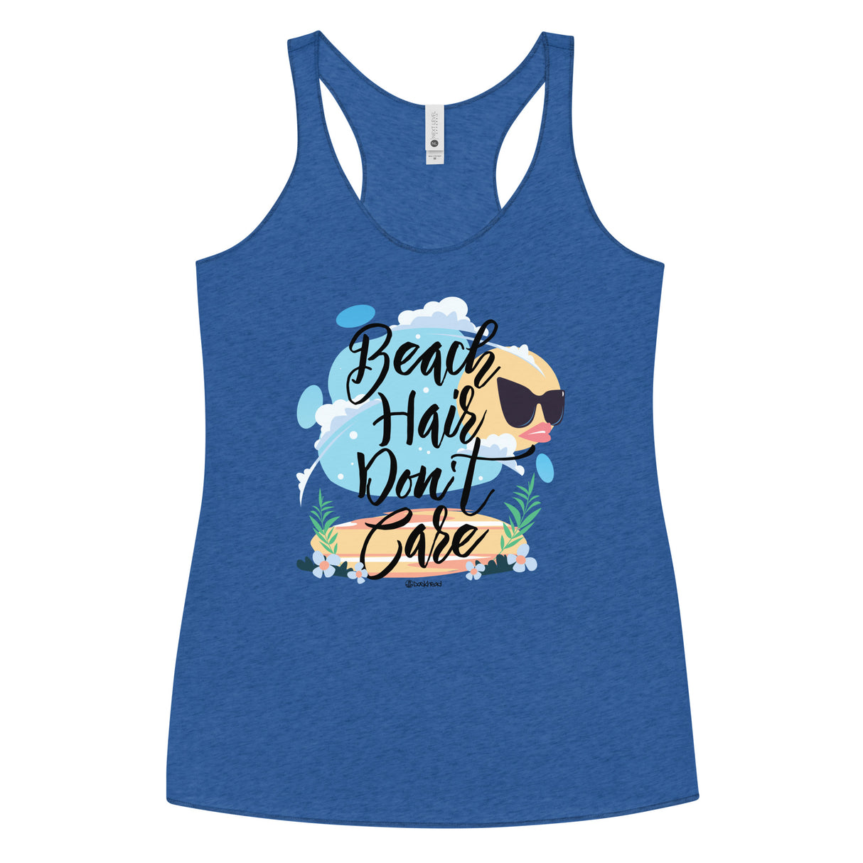 Beach Hair Don't Care Women's Racerback Tank | Dockhead | |