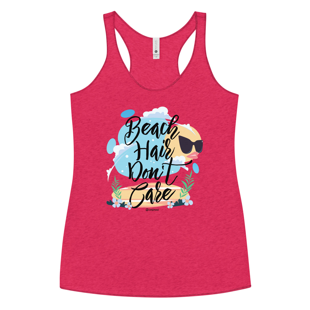 Beach Hair Don't Care Women's Racerback Tank | Dockhead | |