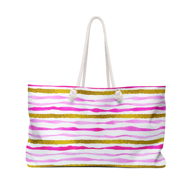 Pink Sunset Summer Fun Weekender Bag |  Dockhead |  Bags | 