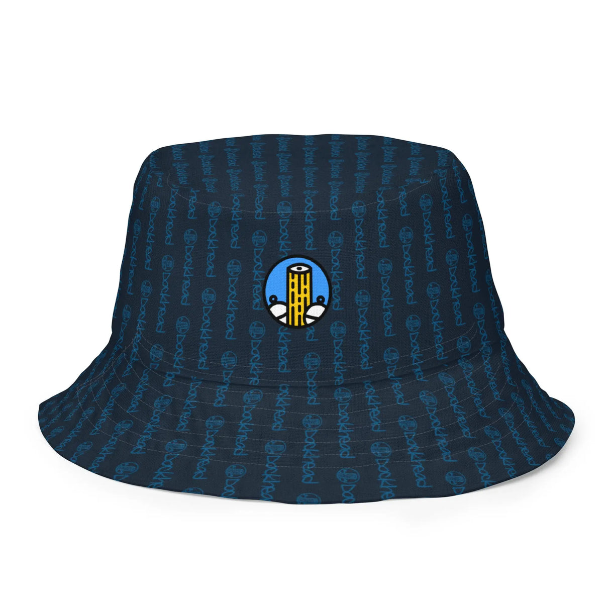 Abstract Pineapple Reversible Bucket Hat - Dockhead