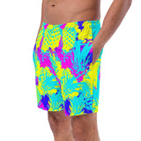 Abstract Pineapples Men's Swim Trunks - Dockhead