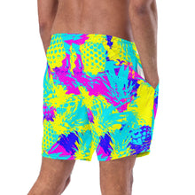 Abstract Pineapples Men's Swim Trunks - Dockhead