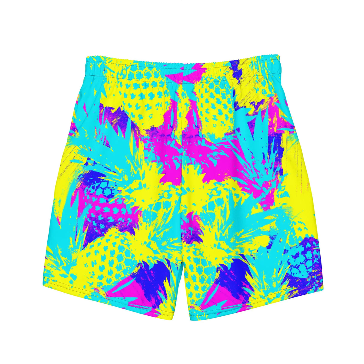 Abstract Pineapples Men's Swim Trunks - Dockhead