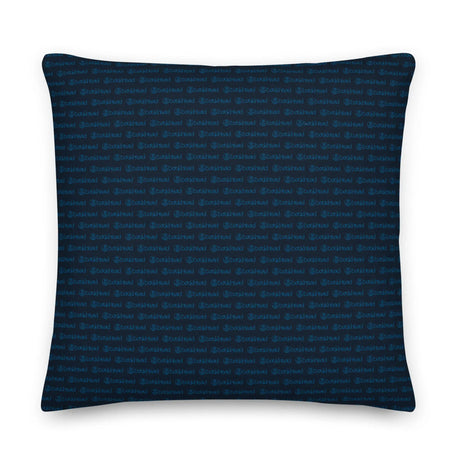 Abstract Pineapples Premium Throw Pillow - Dockhead