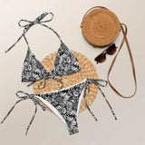 Sunflowers Recycled String Bikini - Dockhead