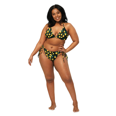 Lemons Recycled String Bikini - Dockhead